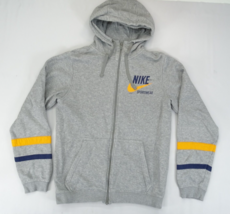 Nike Club Varsity Full-Zip Hoodie CI3005-063 Gray Size S Sportswear NSW ... - £19.92 GBP