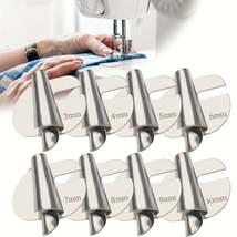 4pc Sewing Machine Rolled Hemmer Foot Set - £11.73 GBP+