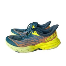 Hoka One One Speedgoat 5 Wide Blue Coral Men&#39;s Size 10.5 2E Trail Running Shoe - £27.52 GBP