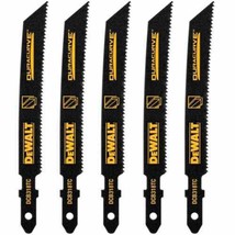 3-5/8 in. 18 TPI T-Shank Medium Metal Cutting Jig Saw Blade (5-Pack) - £7.69 GBP