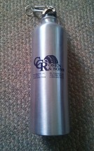 005 CC Rosen &amp; Sons Aluminum Advertising Water Bottle With Carabiner clip - £7.16 GBP