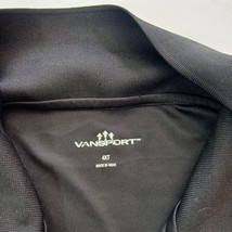 Vansport GDC Gulf Distributing Co. Employee Uniform Polo Black Shirt Mens Sz 4XT image 3