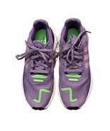 Adidas Womens Day Jogger Running Shoes Size 9 Purple Green White FW4827 - $50.02