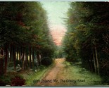 The Grassy Road Orrs Island Maine ME 1907 DB Postcard G5 - $2.63