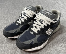 New Balance 993 Shoes Men 10.5 4E Wide Made In USA Indigo Blue Running M... - $98.99