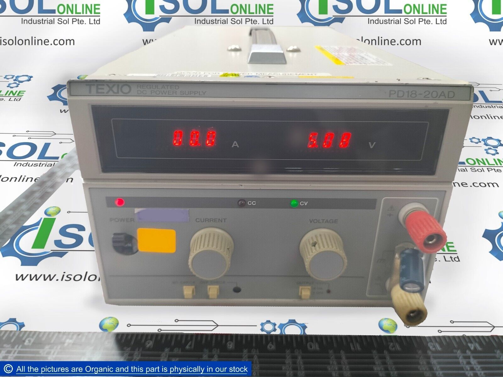 Texio PD18-20AD Regulated DC Power Supply Series PD Digital Display Japan - $358.00