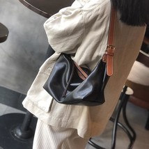 Casual Versatile Women Shoulder Bags Genuine Leather  New Simple Solid C... - $103.83