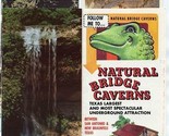 Wonder World Natural Bridge Longhorn Caverns Pearl 1000 Springs Texas Br... - £22.22 GBP