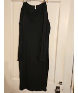 NEW Popilush Womens Black Built In Shapewear Long Sleeve Dress 4XL Bodycon - $29.65