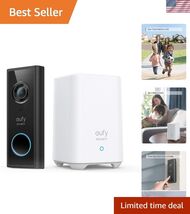 Video Doorbell S220 Battery-Powered Kit, Security Camera - 2K Resolution... - $179.68