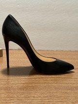 Christian Louboutin Black Heels Pigalle Follies 100 Nappa Shiny Size 38.5 US 8.5 - £339.75 GBP