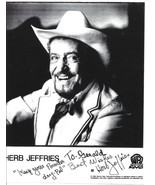Herb Jeffries autograph-Paper picture-Film Actor-Bronze Buckaroo - €10,85 EUR