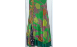 Indian Sari Wrap Skirt S301 - £19.63 GBP