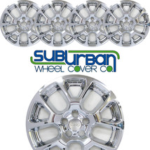 FITS 2022-2023 Jeep Compass Latitude 18&quot; CHROME Wheel Skins # 8222P-C SET/4 - £111.90 GBP