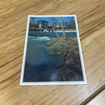 Vintage Lot of 4 Indiana Grist Mill Springmill State Park Postcards KG JD - $14.85