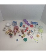 30+ Assorted Pieces Babies Accessories Dollhouse Fisher Price Etc Cradle... - £7.75 GBP