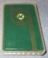 Vintage Allis Chalmers AC Green Playing Cards Farm Tractors Equipment - $24.95