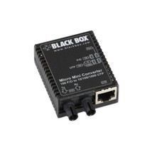 Black Box LMC401A 10/100BT 100BFX MM 5K ST MEDIA CONVERTER US PS - $6,941.89 MXN