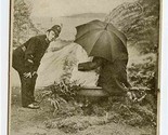You&#39;ll Excuse Me But There&#39;s No Rain Humorous Postcard 1908 - $15.84