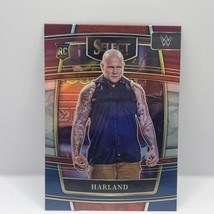 2022 Panini Select WWE Harland Base RC Concourse #39 Retail Red &amp; Blue Prizm - £1.58 GBP
