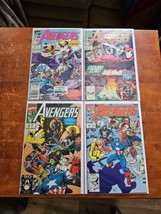 lot of 4 Avengers comics 1990 316 323 330 343 - £9.49 GBP