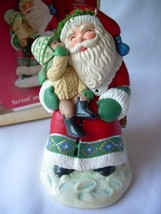 2004 Hallmark Ornament Sittin&#39; On Santa&#39;s Lap Records Wish - $9.99
