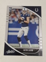 Jacob Eason Indianapolis Colts 2020 Panini Absolute Rookie Card #142 - £0.76 GBP