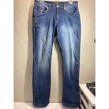 DU/ER L2X Relaxed Tapered Jeans Mens Blue Stretch Performance Denim Jean... - $746.34 MXN