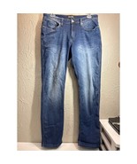 DU/ER L2X Relaxed Tapered Jeans Mens Blue Stretch Performance Denim Jean... - $745.43 MXN
