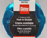 Oatey Stainless Steel Push In Strainer for 4&quot; Schedule 40 DWV Pipes Show... - £7.17 GBP