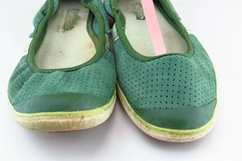 Simple Women Sz 6 M Green Ballet Leather Shoes 9079 - £15.83 GBP