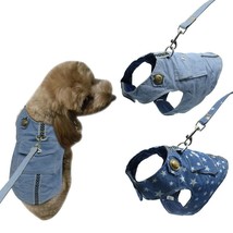 Denim Starry Sky Pet Vest Harness - £11.92 GBP