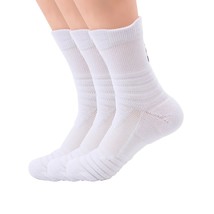 3pair Mens Cotton Athletic Sport Casual Long Work Crew Boot Socks Size 9-11 6-12 - £7.92 GBP