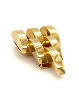 Cartier SINGLE 14k Yellow Gold Vintage Dress Clip ONE ONLY - $6,762.99
