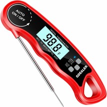 Meat Thermometer Digital Instant Read Thermometer Ultra-Fast Cooking Foo... - £22.72 GBP