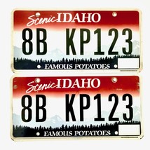 Untagged United States Idaho Bonneville County Passenger License Plate 8B KP123 - £17.05 GBP
