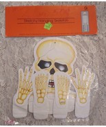 Vintage Halloween Skeleton Tissue Paper Decoration by Amscan FREE US SHI... - £18.39 GBP