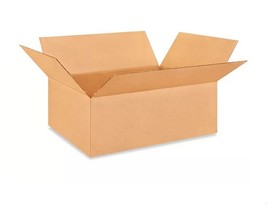 30x20x10 11-PACK #200/32ECT Long Corrugated Shipping/Moving Boxes - £32.01 GBP