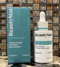BeautyStat Triple Plump Coconut Milk Serum - Full Size 1.7oz/50ml NEW in... - $367.76 MXN
