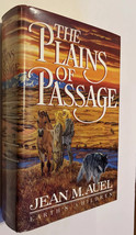 Earth&#39;s Children: The Plains of Passage (Book 4) by Jean M. Auel Hardcover w/DJ - £11.21 GBP