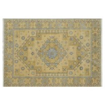 Exotic 6x9 Authentic Hand-Knotted Agra 8/8 Rug B-78754 - £936.50 GBP