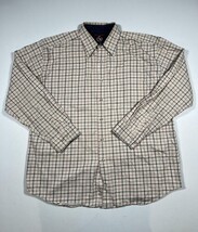 Ivy Crew Classics Mens Cotton Black & Yellow Plaid Button-Down Collar Shirt Sz L image 15