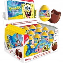 ZAINI Original Milk Chocolate Eggs with Collectible Surprise FULL BOX 24 pcs. - £49.75 GBP