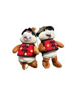 New Vintage Disney CHINA CHIP &amp; CHINA DALE 8&quot; Mini Bean Bag Toys - $33.83 CAD
