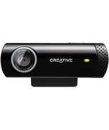 Creative VF0790 Live! Cam Chat HD, 5.7MP Webcam (Schwarz) - £10.10 GBP
