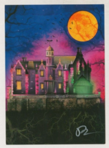Brian Fyffe SIGNED Haunted Mansion Post Card Walt Disney Theme Park Wond... - $25.73