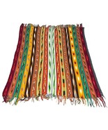 Aztec Southwest Woven Knit Colorful Throw Blanket Reversible Fringe 57.7... - £87.71 GBP