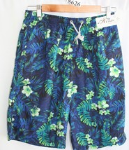 CLASSIC MULTI COLORED TROPICAL PRINT SWIM SHORTS SZ XL #8626 - £13.10 GBP