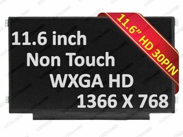 Lenovo Chromebook 100E 81QB type 2nd Gen. LCD Screen Matte HD 1366x768 D... - $37.97