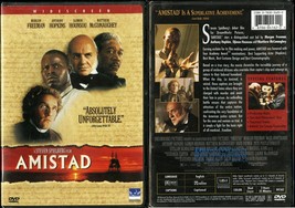 Amistad Ws Dvd Anthony Hopkins Matthew Mc Conaughey Dreamworks Video New Sealed - £7.82 GBP